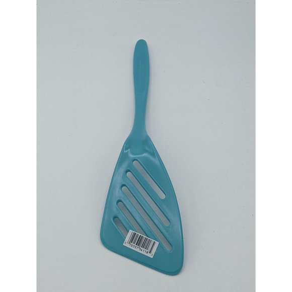 Hutzler Spatula Slotted Melamine Turner Flipper No 541 Turquoise Blue - Picture 2 of 4